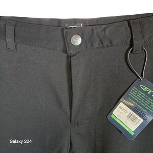 Garb Kids Zach‎ Shorts Black XL Elastic Waist Pockets Activewear Youth